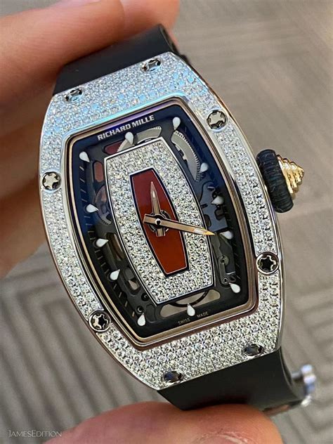 diamond richard mille watch